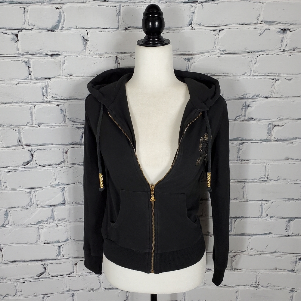 Faith Connexion Black Zip Hoodie